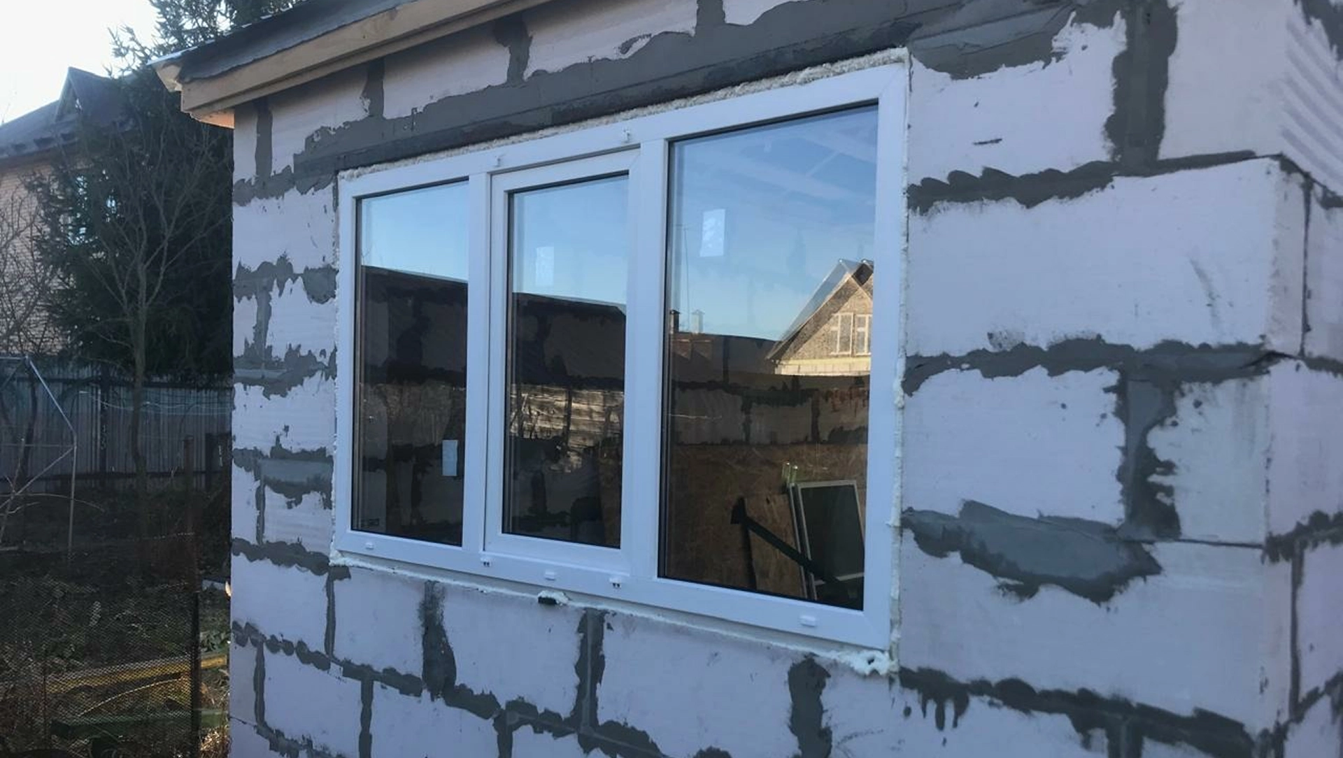 Окна для дома из газобетонных блоков